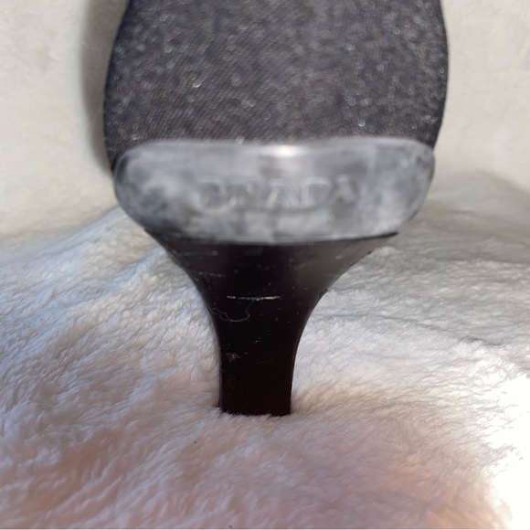 Prada Black Ankle Boots - Picture 7 of 10